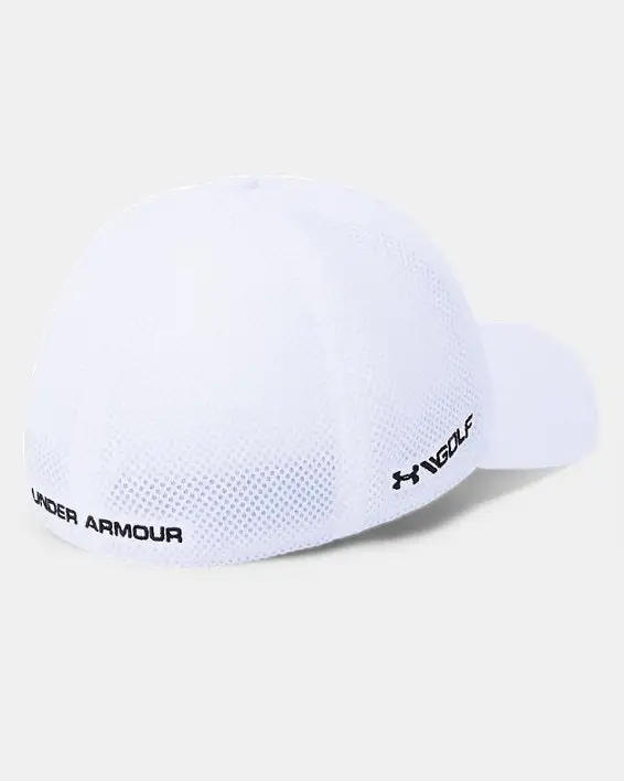 Men's Under Armour Microthread Golf Mesh Hat 2 Men's Under Armour Microthread Golf Mesh Hat - Image 2