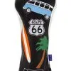 CMC Design Route 66 Driver Headcover -golf clubs importe boutique 18WVZURT66WHTDRVRACC Black