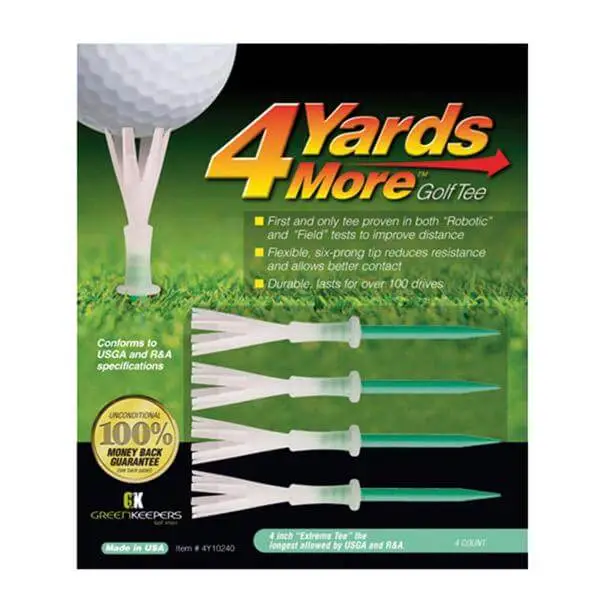 Gdf 4 Yards More Standard Tees 4 Pack 4" 1 Gdf 4 Yards More Standard Tees 4 Pack 4"