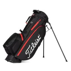 Titleist Players 4 Plus Golf Stand Bag -golf clubs importe boutique 2021 Players 4 Plus Black Black Red TB21SX1 006 02 262662