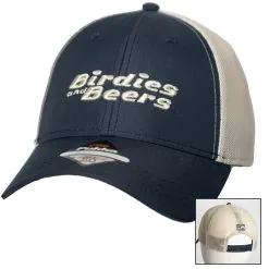 Stroke Play Golf Apparel Birdies And Beers Trucker Hat -golf clubs importe boutique BirdiesandBeersNavy