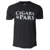 Stroke Play Golf Apparel Cigars & Pars Men's T-Shirt -golf clubs importe boutique Black and grey cigars and pars