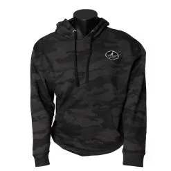 Stroke Play Golf Apparel Men's Black Camo Hoodie
