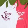 Stroke Play Golf Apparel Golf Now Wine Later Women's Tank Top -golf clubs importe boutique DSC 0005 2