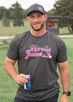 Stroke Play Golf Apparel Birdie Juice Men's T-Shirt -golf clubs importe boutique DSC 0329