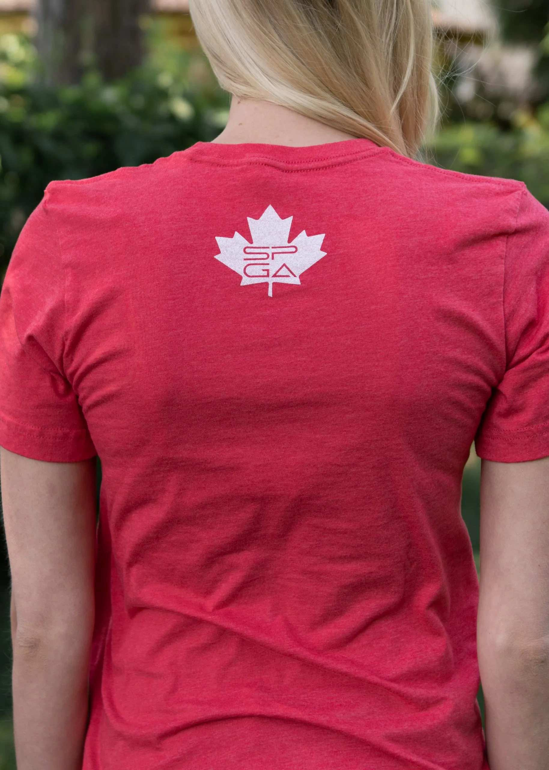 Stroke Play Golf Apparel Canada Day Women's Relaxed T-Shirt 3 Stroke Play Golf Apparel Canada Day Women's Relaxed T-Shirt - Image 3