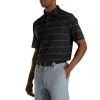 FootJoy Stretch Pique Chalkstripe Self Collar -golf clubs importe boutique FJ 28463 02 345422