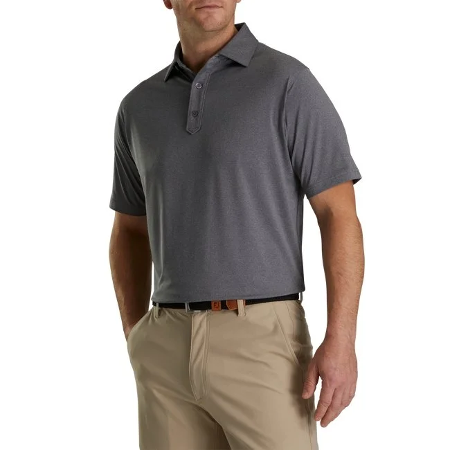 FootJoy Solid Lisle Set On Placket 6 FootJoy Solid Lisle Set On Placket - Image 6