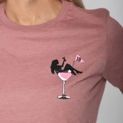 Stroke Play Golf Apparel 19th Hole Women's T-Shirt -golf clubs importe boutique Ladies t shirt close up short sleeve martini 19th hole fd32c1e8 e338 4db5 9e36 268a80086ce3