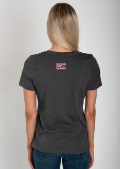 Stroke Play Golf Apparel Stroke Play Circle Women's T-Shirt -golf clubs importe boutique Ladies t shirt short sleeve back circle logo grey heather a670a9a7 b956 4321 a3d8 ef346389afae