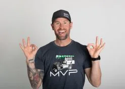 Stroke Play Golf Apparel MVP Men's T-Shirt -golf clubs importe boutique Stroke Play MVP tshirt t logo navy front cotton poly ca1913a6 9cd2 4b1c a5eb 66822f34a331