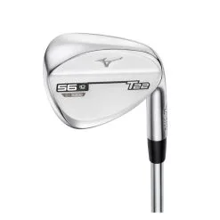 Mizuno T22 Satin Chrome Wedge With Steel Shaft