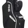 Ping Traverse Cart Bag -golf clubs importe boutique Traverse 01 Black White 764991