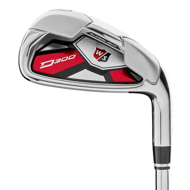 Wilson D300 SuperLite 4H 5-PW Combo Iron Set With Graphite Shafts 1 Wilson D300 SuperLite 4H 5-PW Combo Iron Set With Graphite Shafts