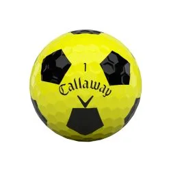 Callaway Chrome Soft Truvis Golf Ball -golf clubs importe boutique balls 2020 chrome soft truvis yellow 1446 3 278568
