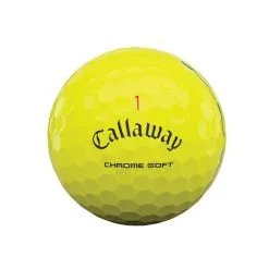 Callaway Chrome Soft Triple Track Golf Balls -golf clubs importe boutique balls 2020 chrome soft yellow triple track 1446 3 214016