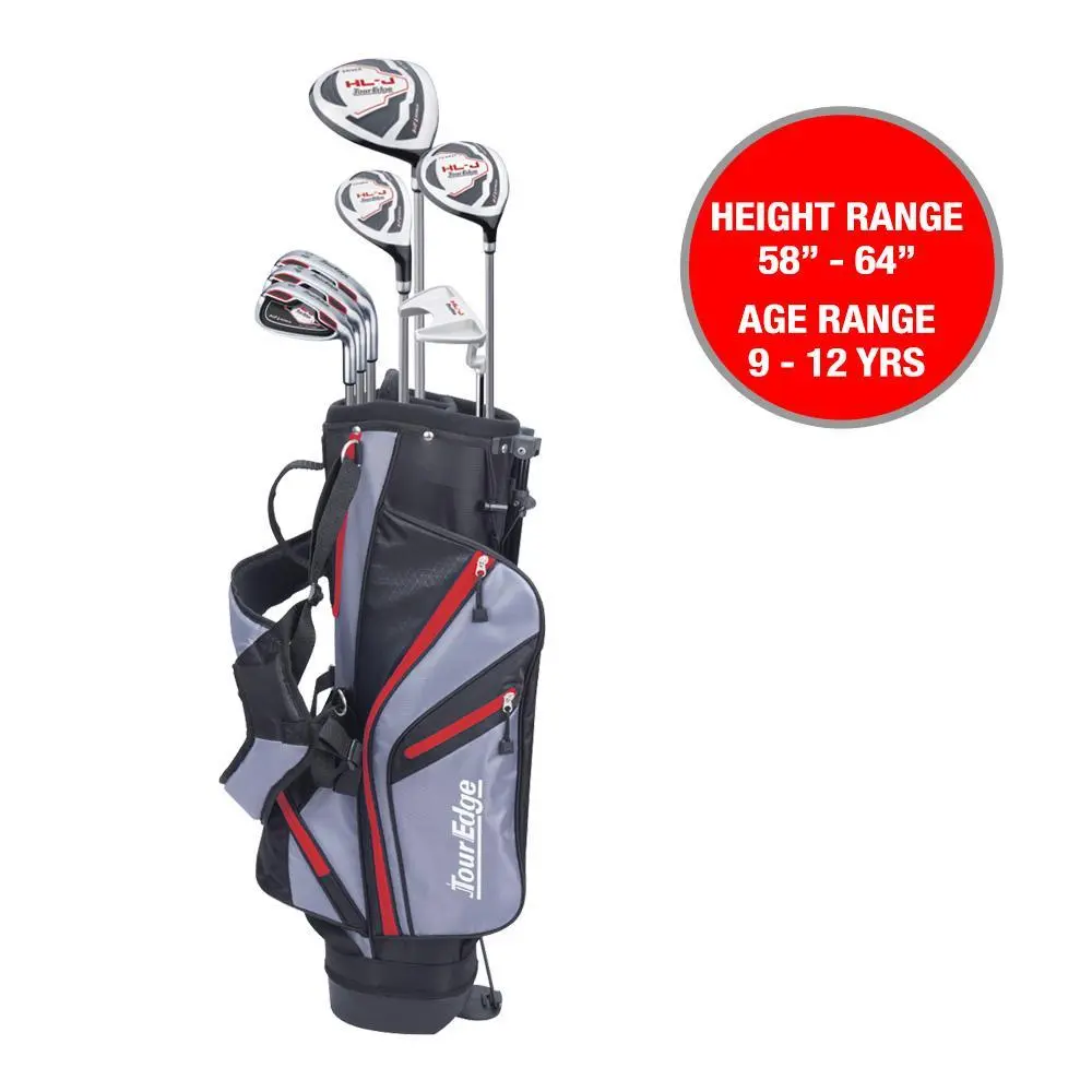 Tour Edge Hot Launch HL-J Junior Set- 58"-64"- 9-12 Years 1 Tour Edge Hot Launch HL-J Junior Set- 58"-64"- 9-12 Years