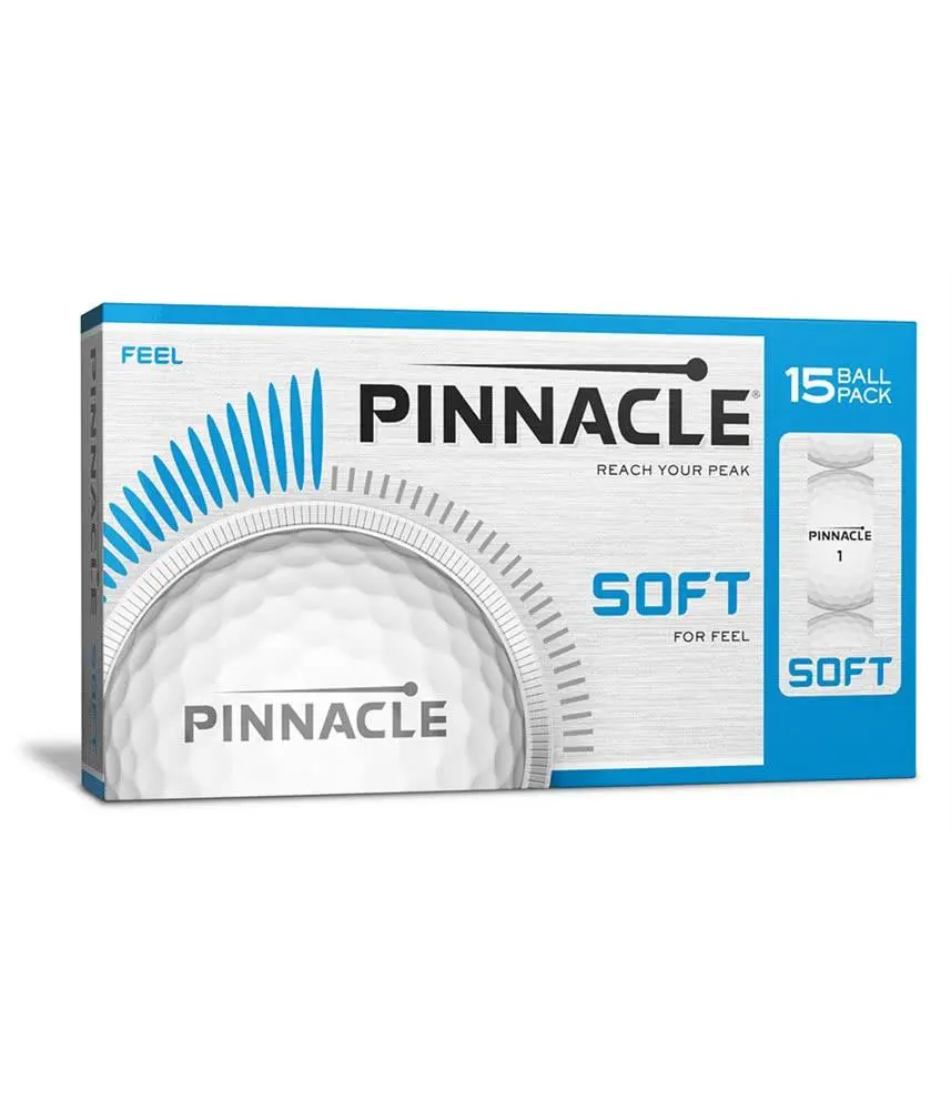Titleist Pinnacle Soft Golf Balls 15 Pack 1 Titleist Pinnacle Soft Golf Balls 15 Pack